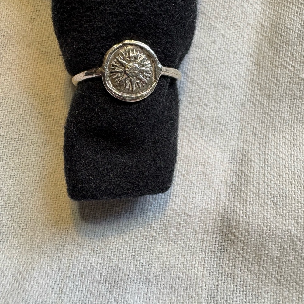Pyrrha Sterling Silver Direction Talisman Ring